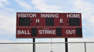 The New Scoreboard is Up & Running